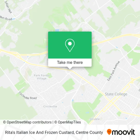 Rita's Italian Ice And Frozen Custard map