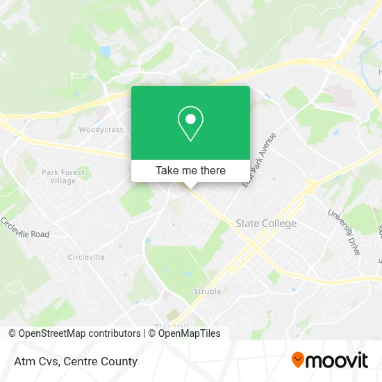 Atm Cvs map