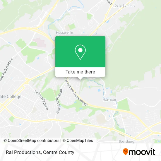 Ral Productions map