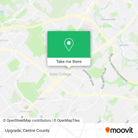 Upgrade map