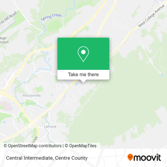 Central Intermediate map