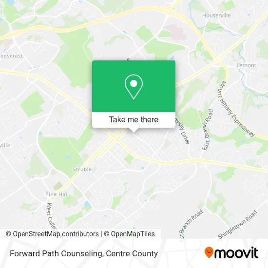 Forward Path Counseling map