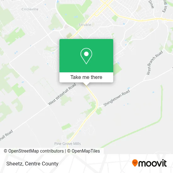 Sheetz map