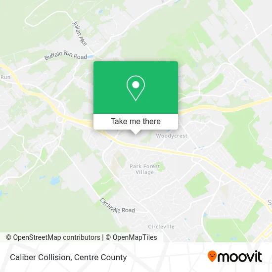 Caliber Collision map