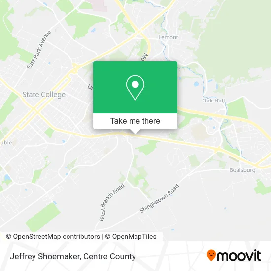 Jeffrey Shoemaker map