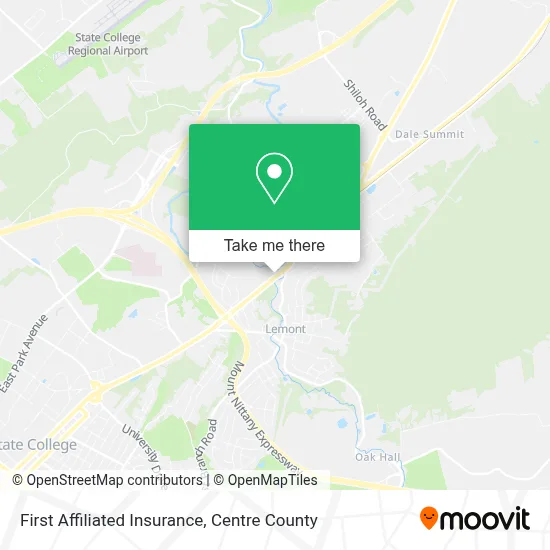 First Affiliated Insurance map