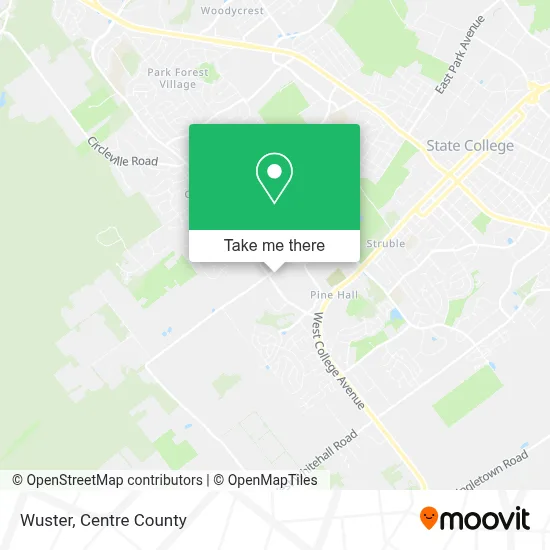 Wuster map