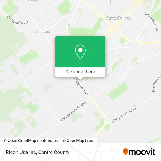 Ricoh Usa Inc map