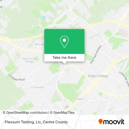 Plexsum Testing, Llc map