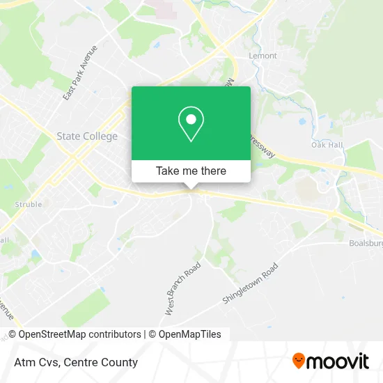 Atm Cvs map