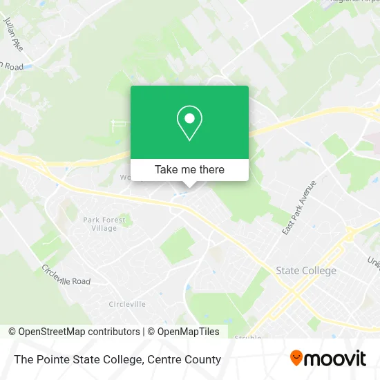 The Pointe State College map