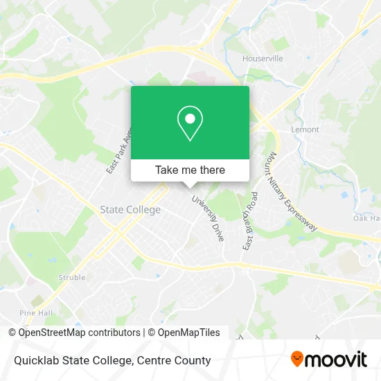 Quicklab State College map