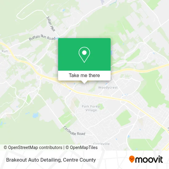 Brakeout Auto Detailing map