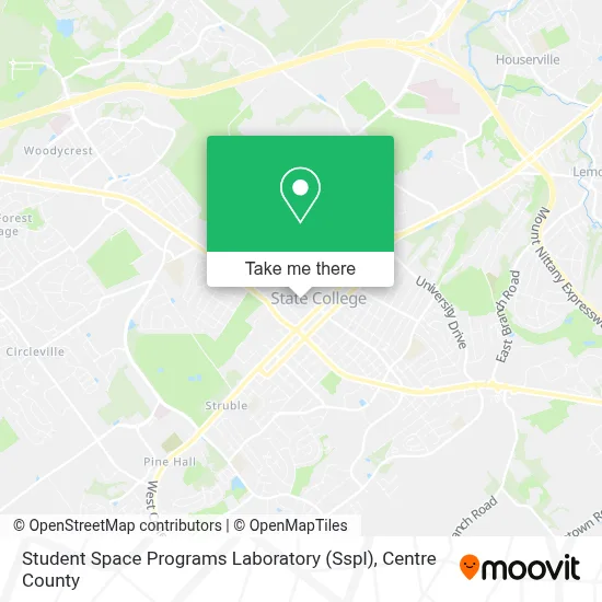 Student Space Programs Laboratory (Sspl) map