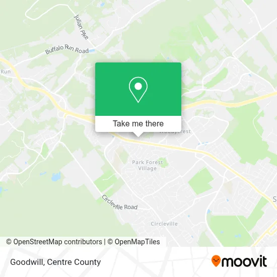 Goodwill map