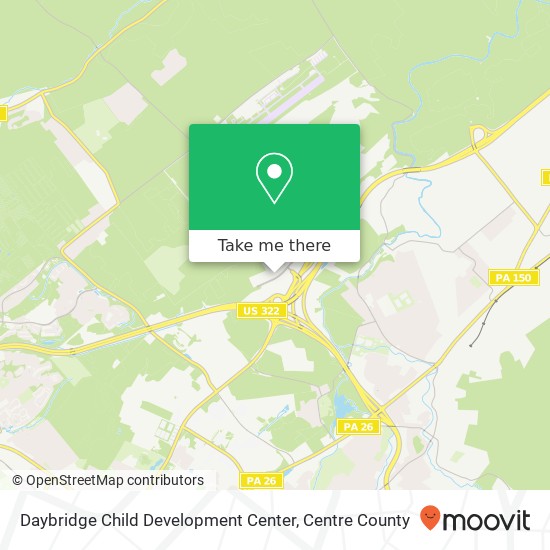 Mapa de Daybridge Child Development Center