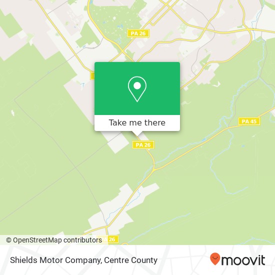 Shields Motor Company map