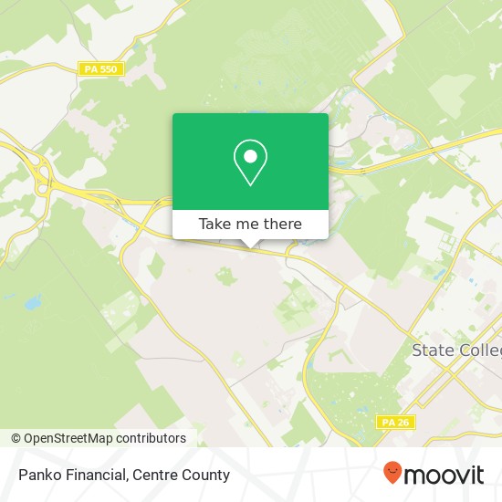 Panko Financial map