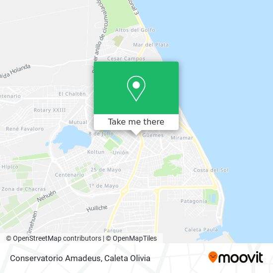 Conservatorio Amadeus map