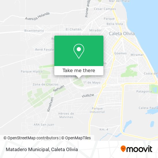 Mapa de Matadero Municipal