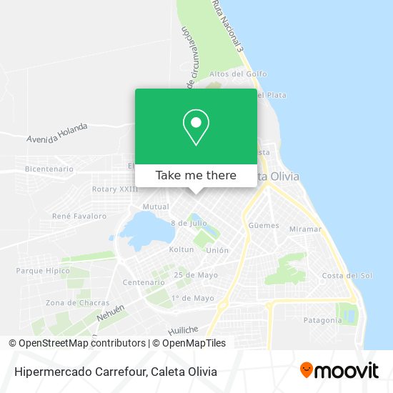 Hipermercado Carrefour map
