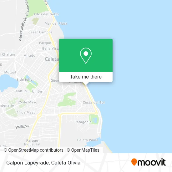 Galpón Lapeyrade map