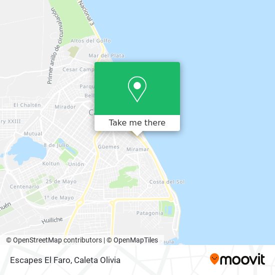 Mapa de Escapes El Faro