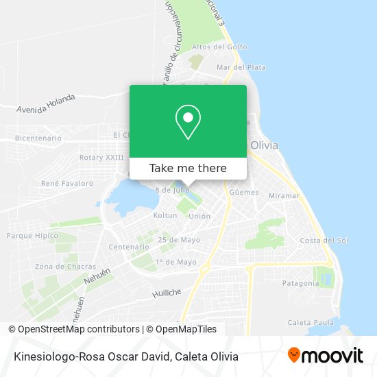 Mapa de Kinesiologo-Rosa Oscar David