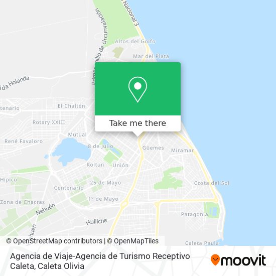 Agencia de Viaje-Agencia de Turismo Receptivo Caleta map