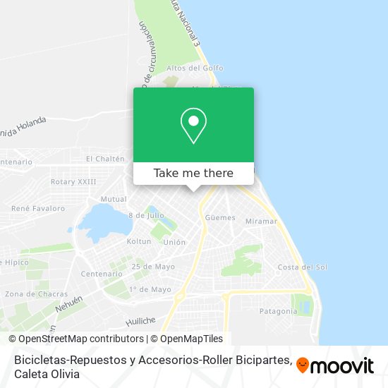 Bicicletas-Repuestos y Accesorios-Roller Bicipartes map