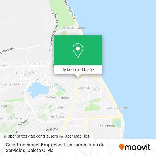 Mapa de Construcciones-Empresas-Iberoamericana de Servicios