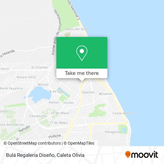 Bulá Regaleria Diseño map