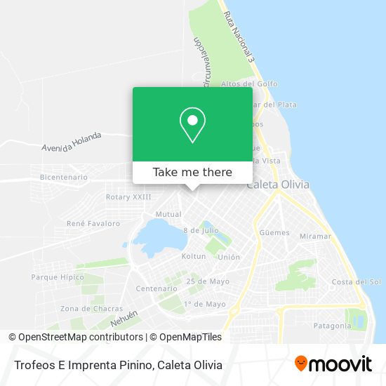 Trofeos E Imprenta Pinino map