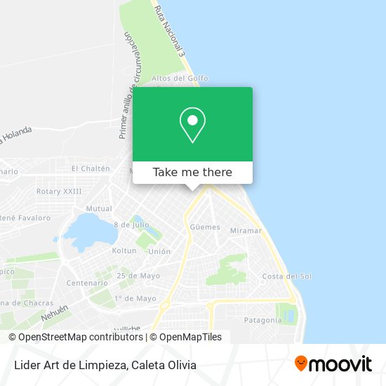 Lider Art de Limpieza map