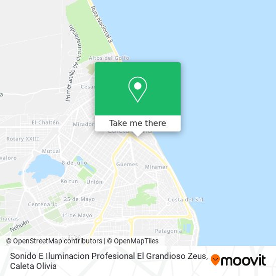 Sonido E Iluminacion Profesional El Grandioso Zeus map