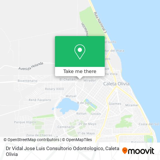 Dr Vidal Jose Luis Consultorio Odontologico map