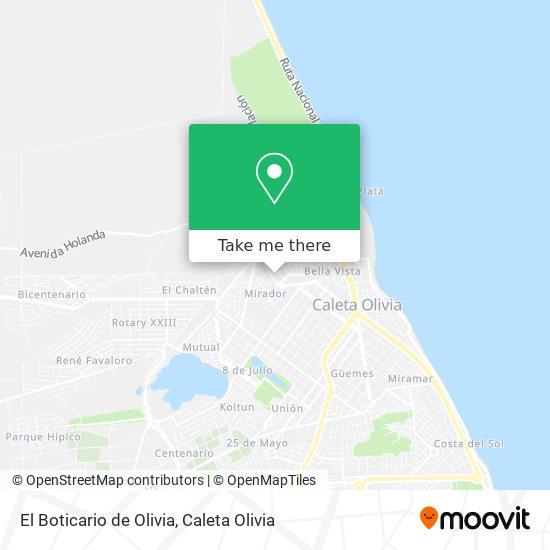 El Boticario de Olivia map