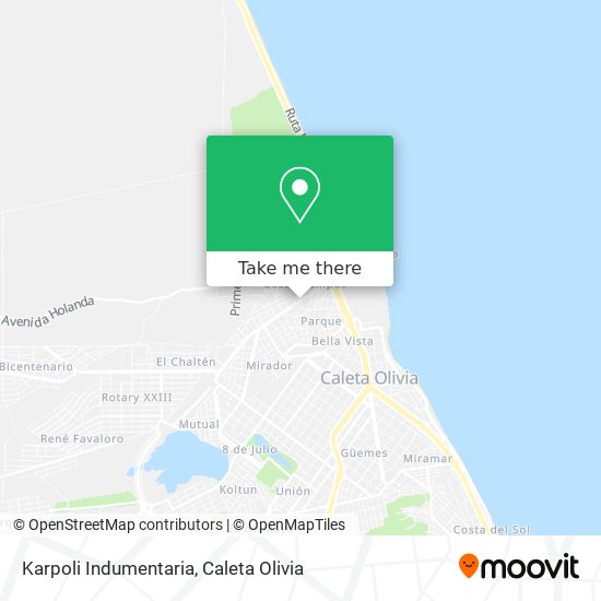 Mapa de Karpoli Indumentaria
