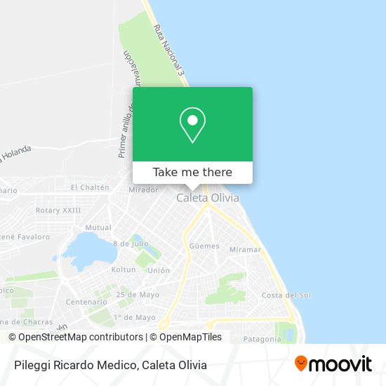 Pileggi Ricardo Medico map