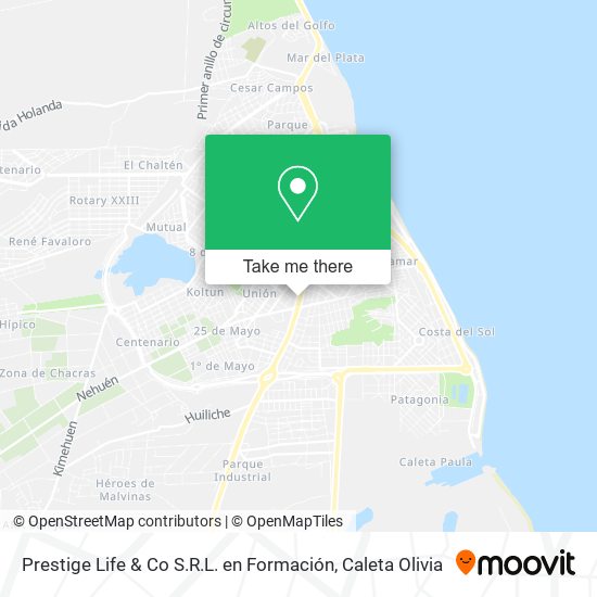 Prestige Life & Co S.R.L. en Formación map