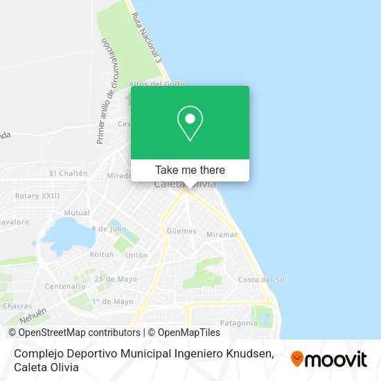 Complejo Deportivo Municipal Ingeniero Knudsen map