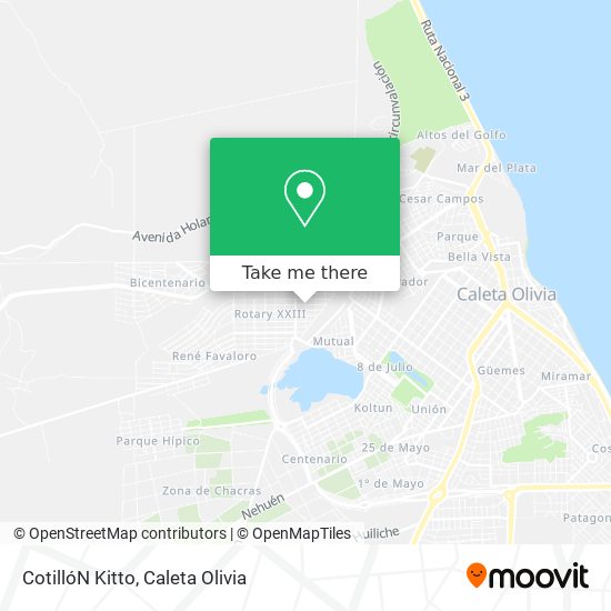CotillóN Kitto map