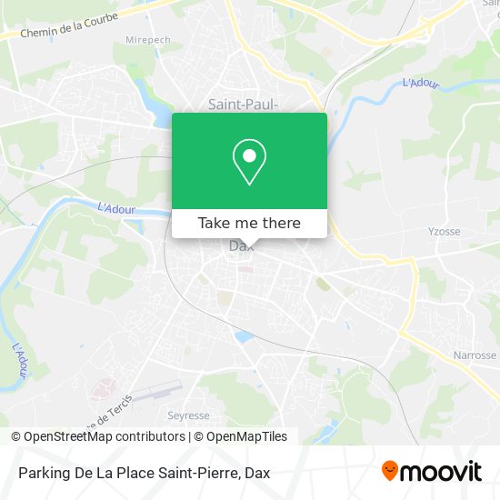 Parking De La Place Saint-Pierre map