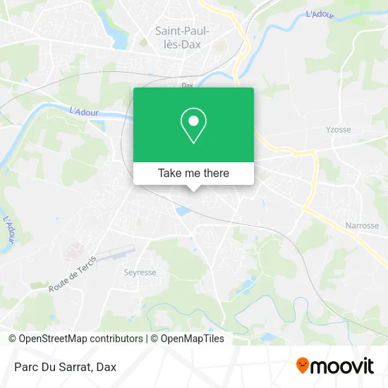 Parc Du Sarrat map