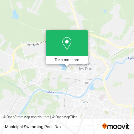 Piscine Municipale map