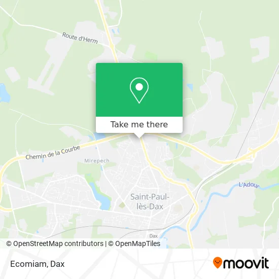 Ecomiam map