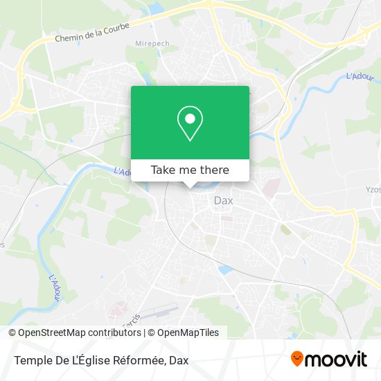 Temple De L'Église Réformée map