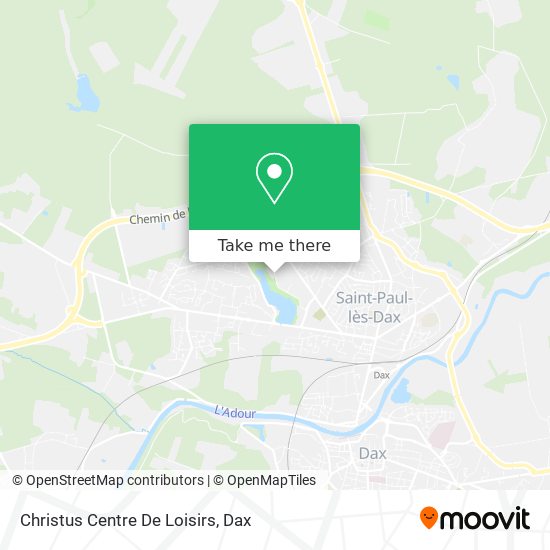 Christus Centre De Loisirs map