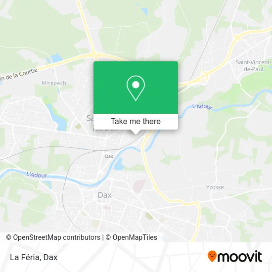 La Féria map