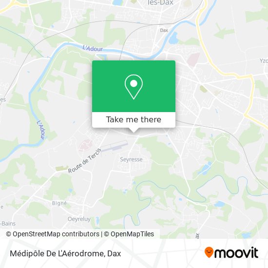 Médipôle De L'Aérodrome map